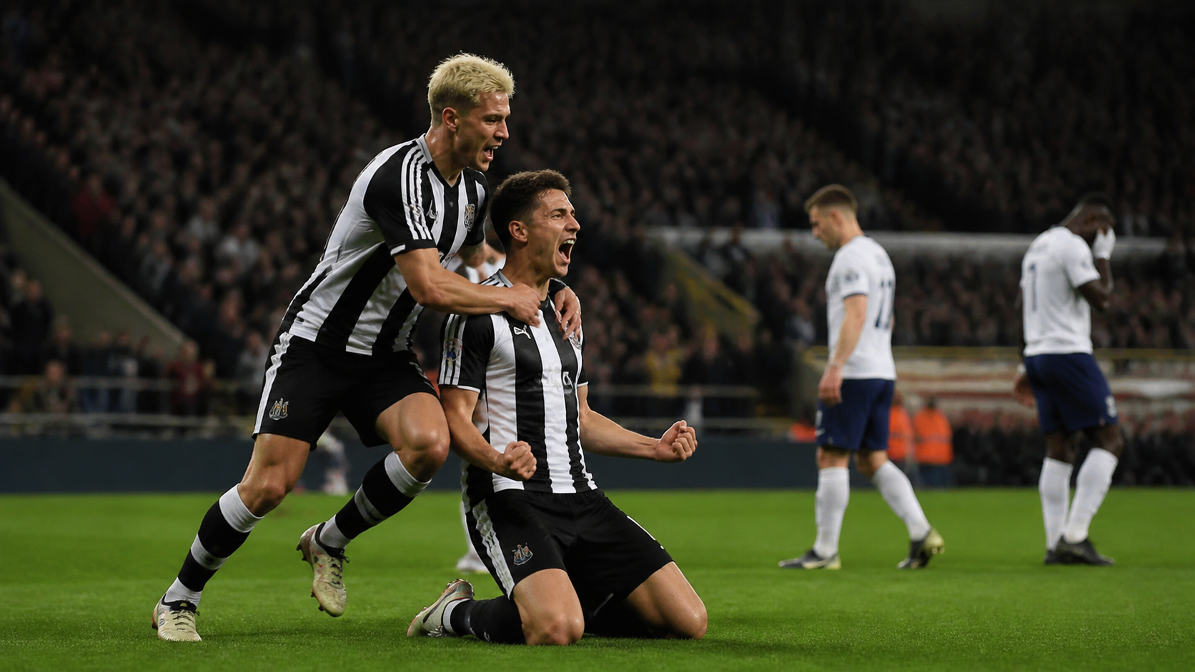 Elanga and Wissa on target as Newcastle deepen Tottenham’s early-season woes | Premier League