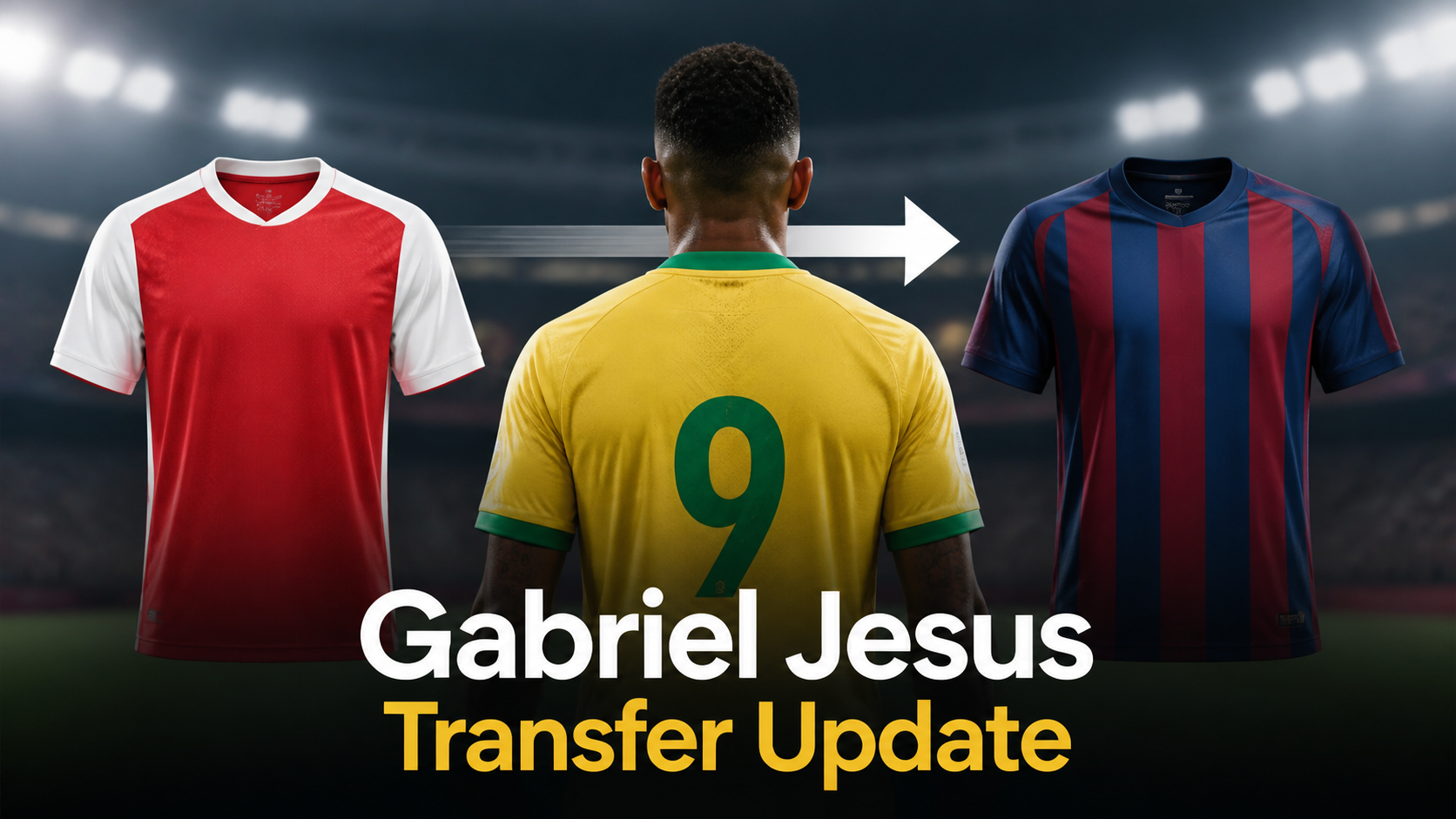 Arsenal Transfer Update: Gabriel Jesus Nears Barcelona Move