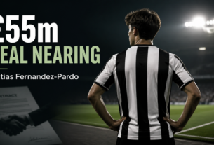 Newcastle Nearing £55m Deal for Matias Fernandez-Pardo