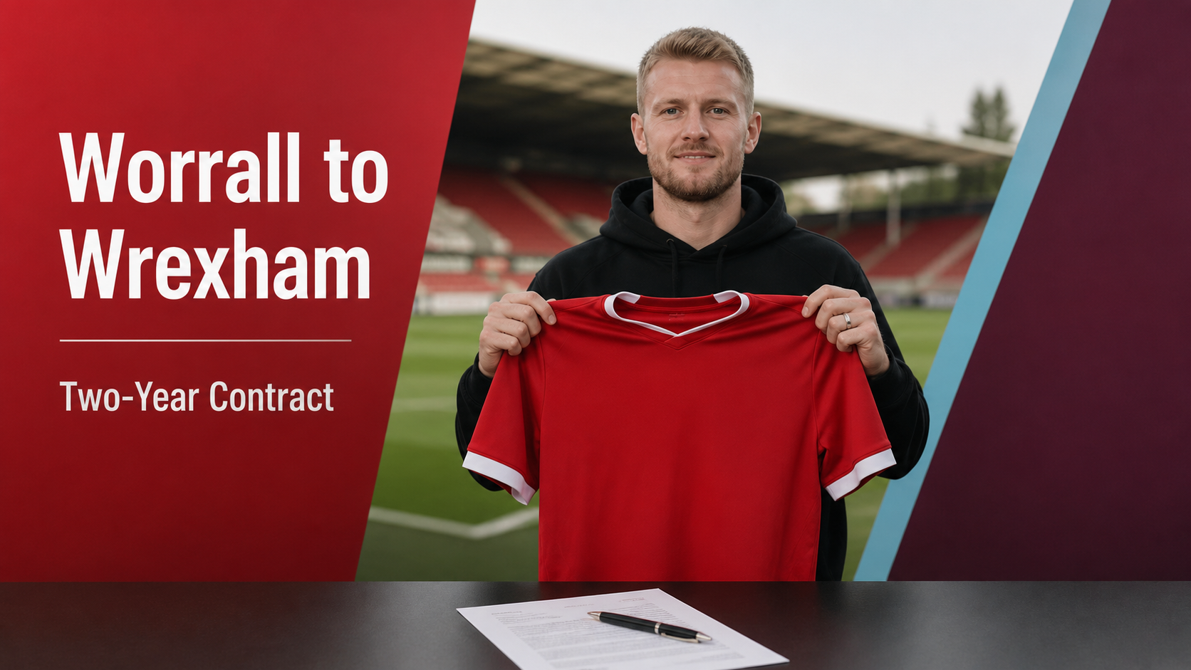 Wrexham Sign Joe Worrall from Burnley on Two-Year Contract