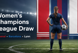 Women’s Champions League Draw Pits Arsenal Against Barcelona and Lyon in League Phase