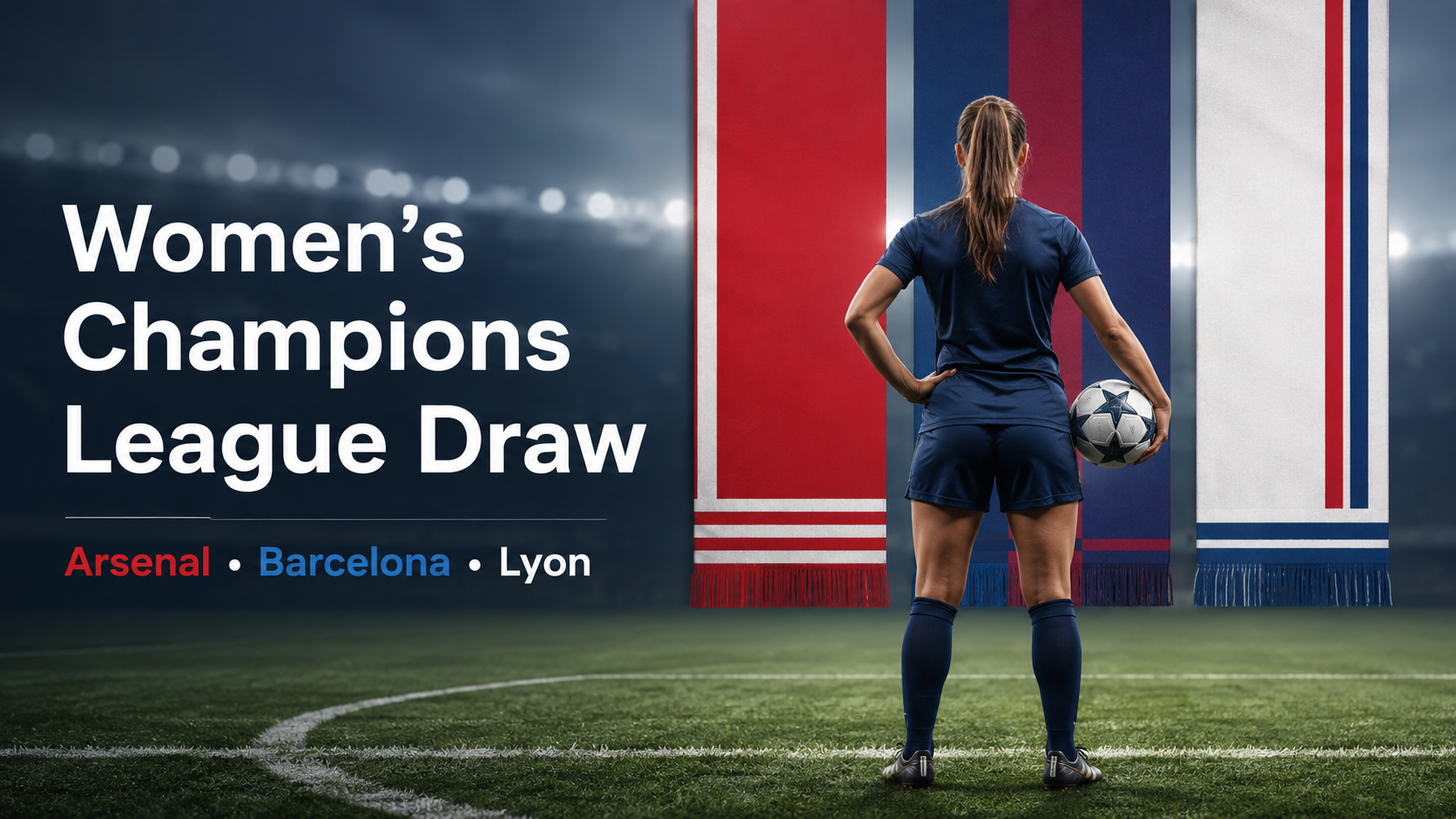 Women’s Champions League Draw Pits Arsenal Against Barcelona and Lyon in League Phase