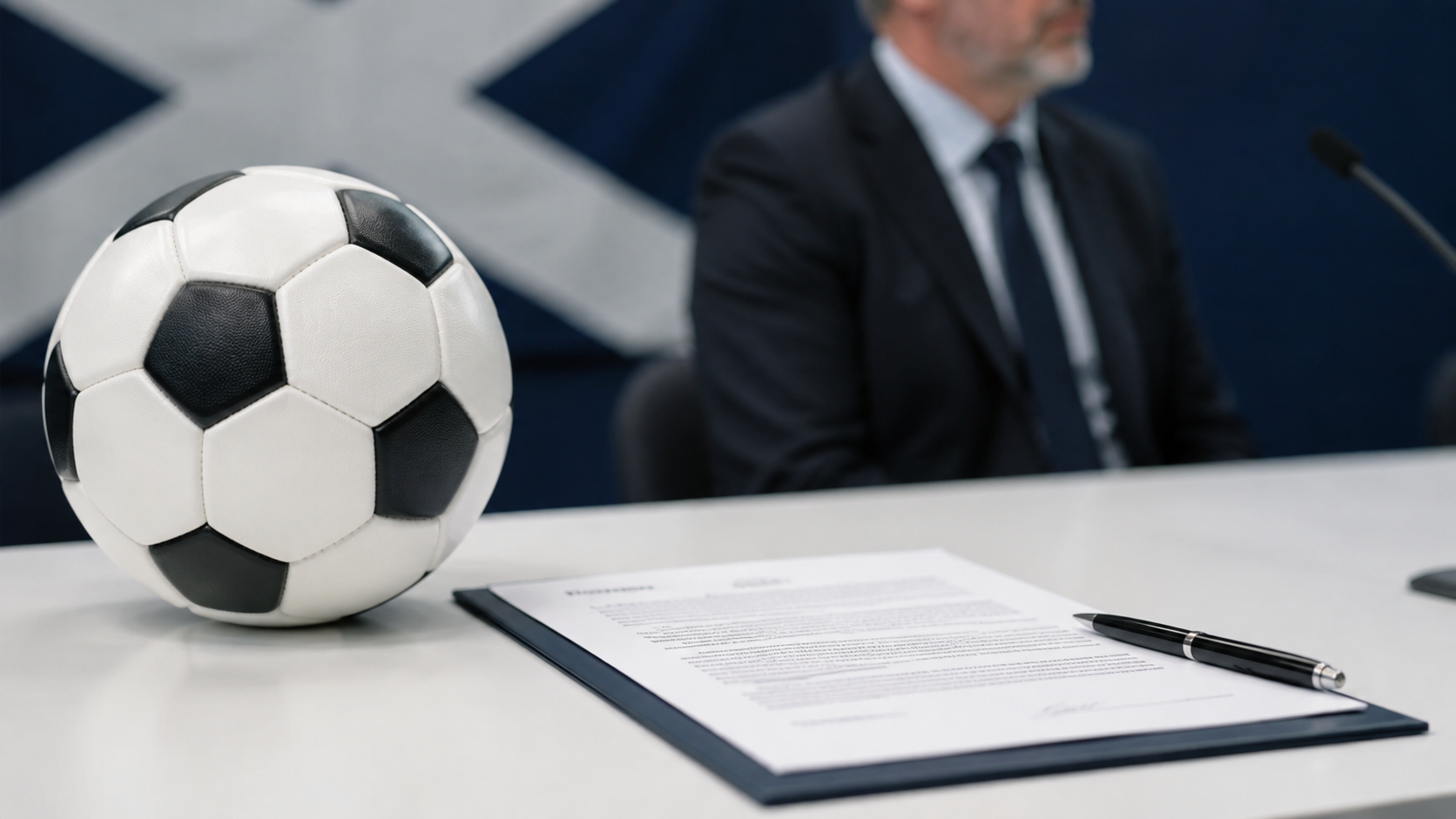 Steve Clarke Had to Give the SFA 'a Little Nudge' Over a New Contract
