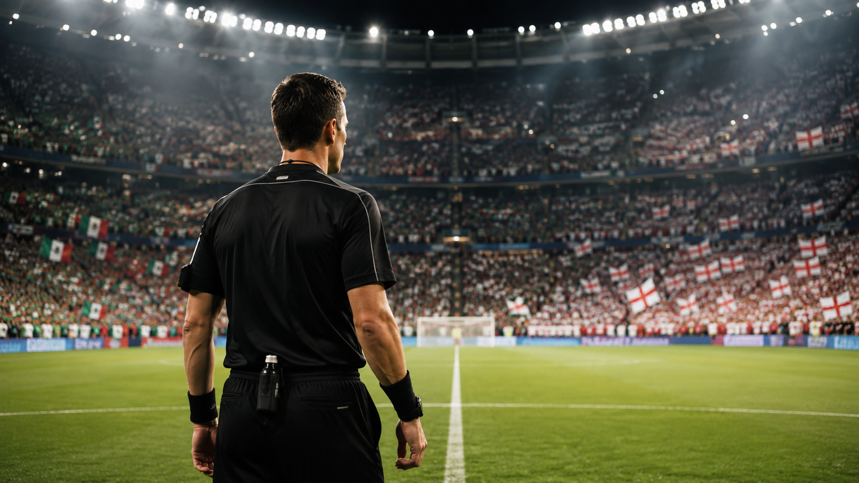 ‘The roar was incredible’: a referee’s perspective on Mexico v England at the 2026 World Cup
