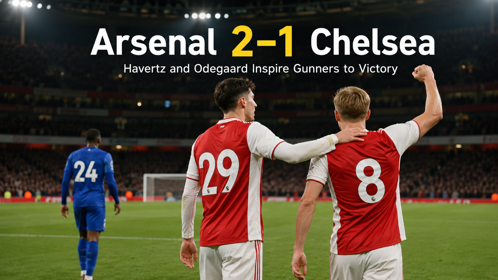 Arsenal 2-1 Chelsea: Havertz and Odegaard Inspire Gunners to Victory