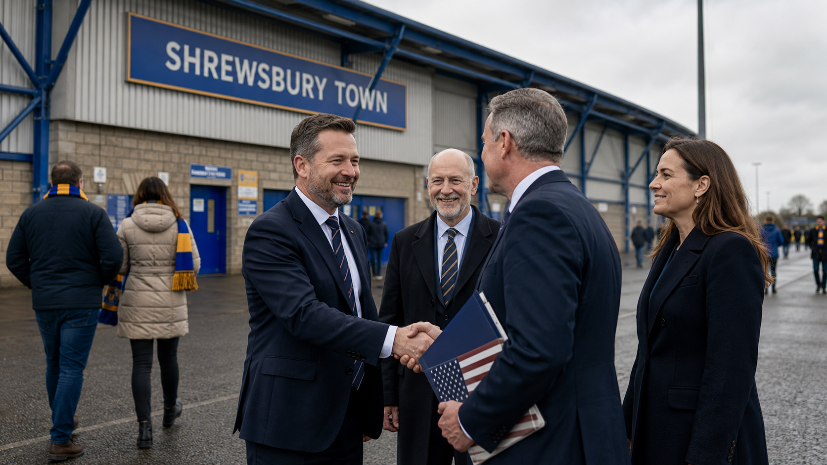 EFL Approves American Consortium's Takeover of Shrewsbury Town