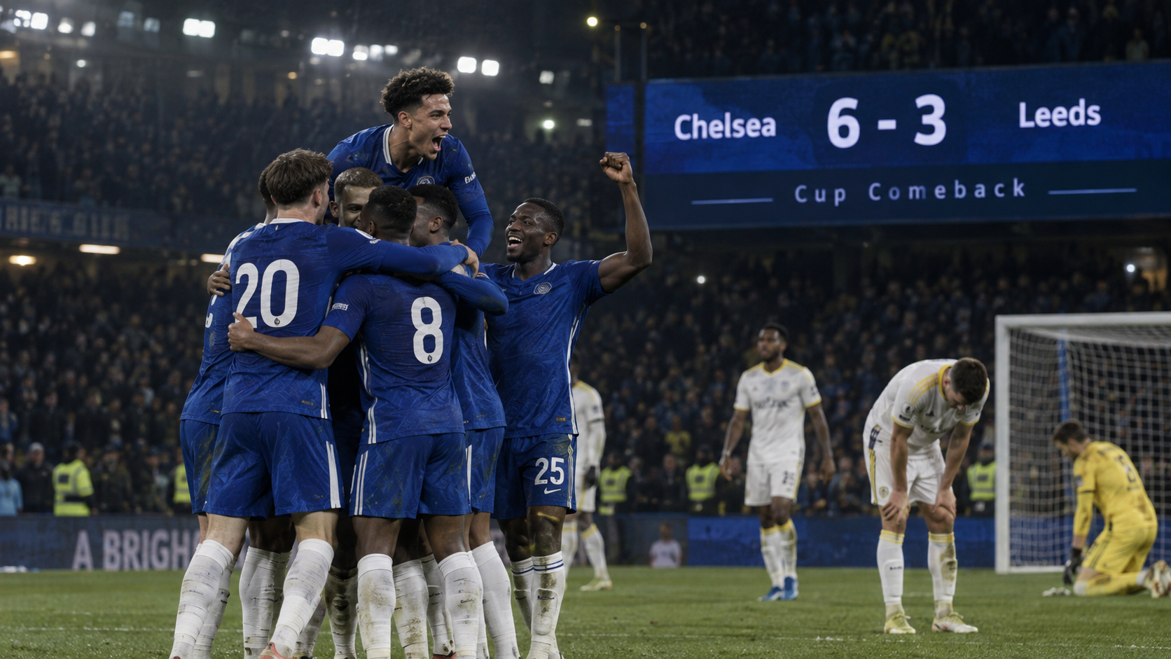 Chelsea 6-3 Leeds: Xabi Alonso Accepts Blame as Palmer, Rogers and Welbeck Lead Blues to Cup Comeback