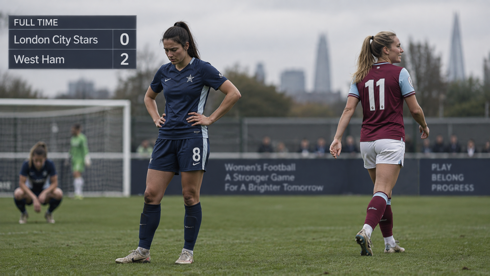 London City Stars Humbled in WSL Loss to West Ham