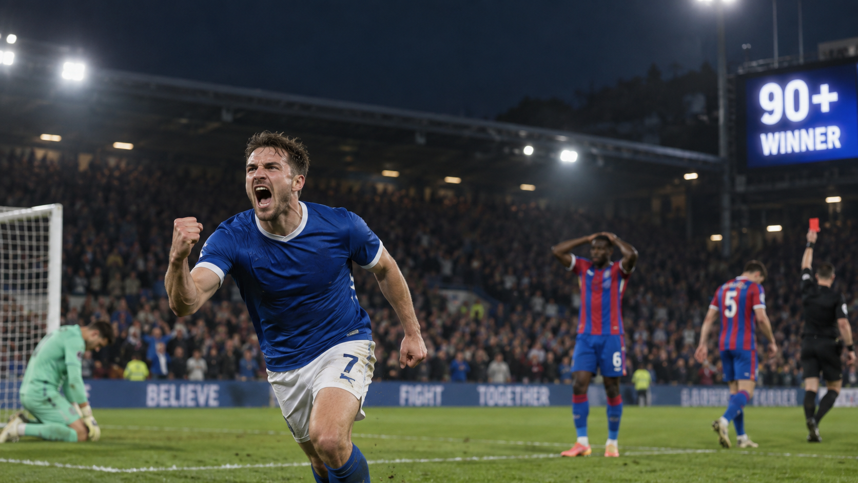 Flemming and Ipswich Stun 10-Man Crystal Palace with Last-Minute Premier League Winner