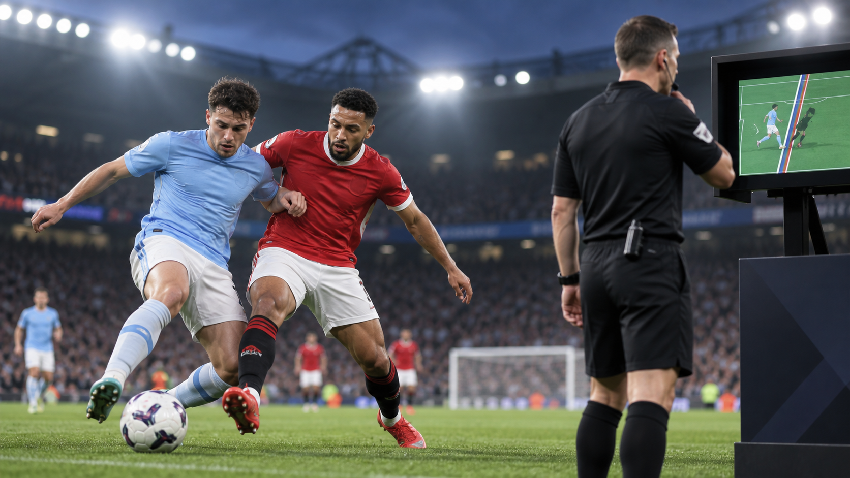 VAR drama settles Manchester derby as City stay in touch with Arsenal – Football Weekly | Football