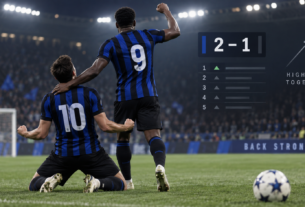 European Football: Inter Fight Back to Defeat Udinese and Draw Level with Roma at the Summit | European Club Football