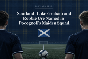 Scotland: Luke Graham and Robbie Ure Named in Pocognoli's Maiden Squad