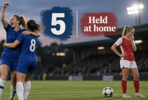 Chelsea hit five as Arsenal are held at home – Women’s Football Weekly | Women's football