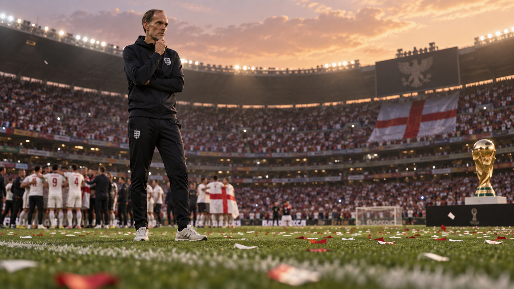 Thomas Tuchel: England Manager Regrets Not Tasting Azteca Grass After World Cup Triumph in Mexico