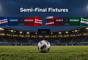Rangers-Aberdeen Semi-Final Set for 31 October, Hearts-Hibernian Clash on 1 November