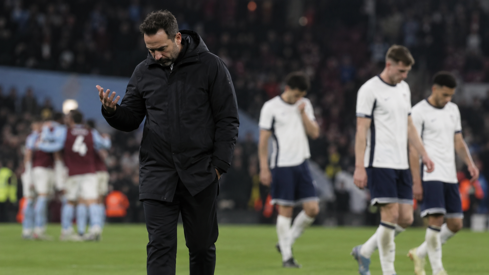De Zerbi Slams Spurs Players After Villa Loss: ‘Disappointed, Sad and Frustrated’ | Tottenham Hotspur