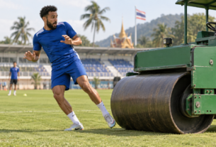 Andros Townsend Struck by Pitch Roller in Thailand
