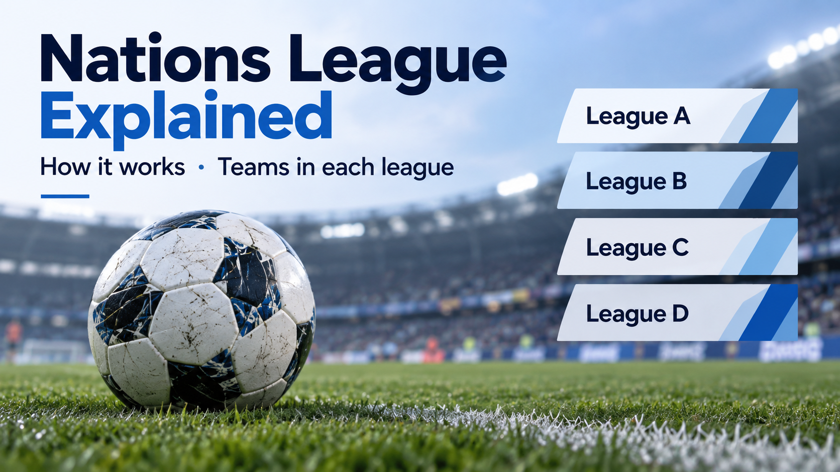 Nations League Explained: How It Works and Which Teams Are in Each League