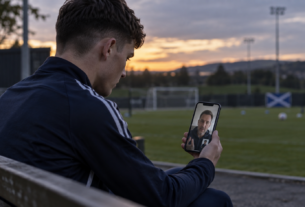 Pocognoli FaceTime Call Supports Lennon Miller Through Scotland's Troubled Summer