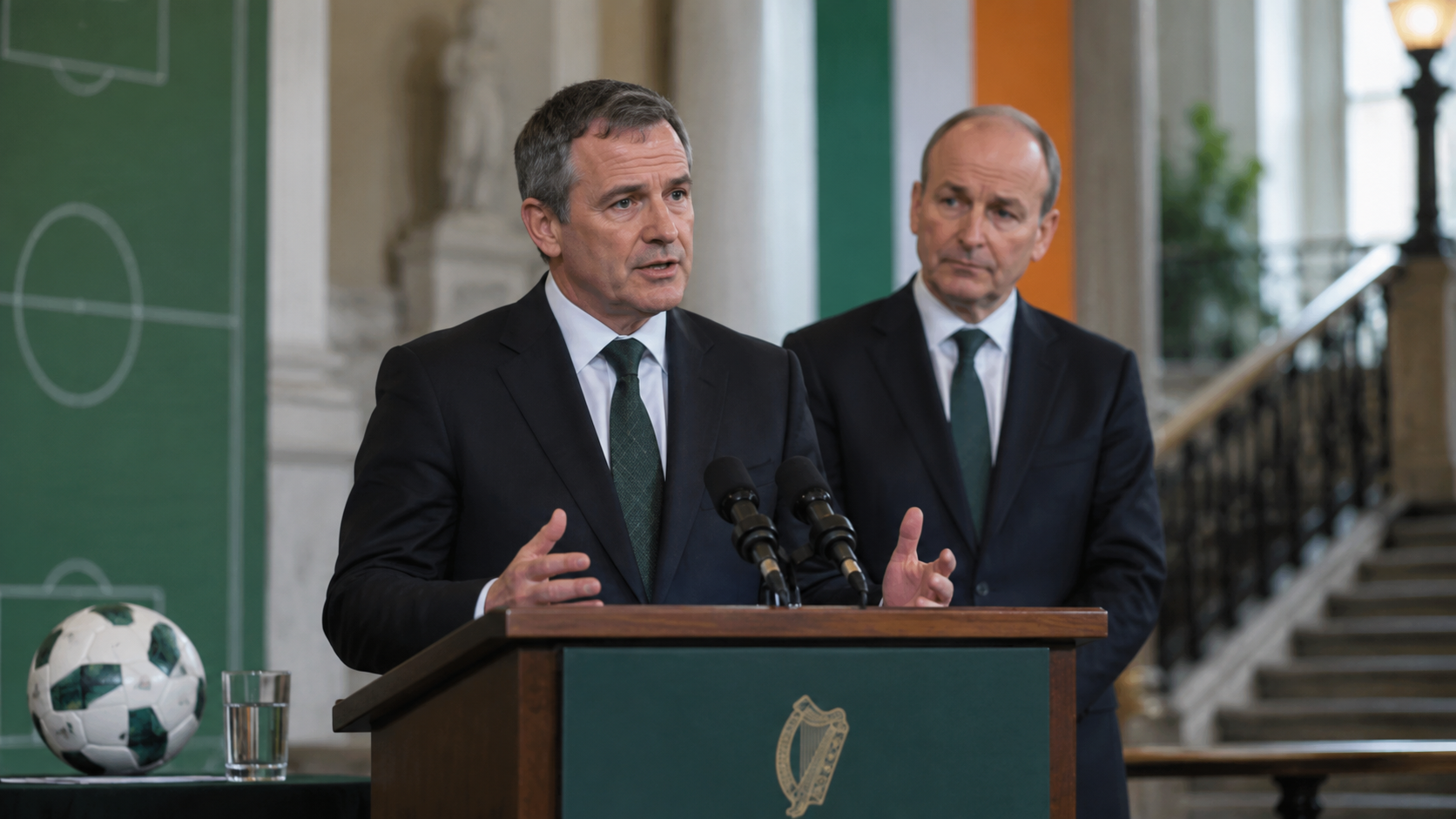 Republic of Ireland boss backed by PM Martin amid Israel ‘genocide’ dispute