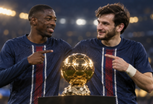 Ballon d'Or: PSG Stars Ousmane Dembele and Khvicha Kvaratskhelia Endorse Each Other for Award