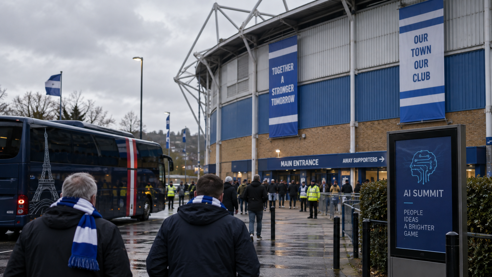 Reading Unfazed by PSG Visit for AI Summit at League One Club