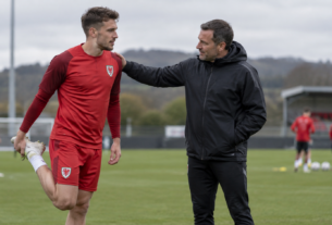 Nations League: Wes Burns credits Craig Bellamy's vital support during injury comeback