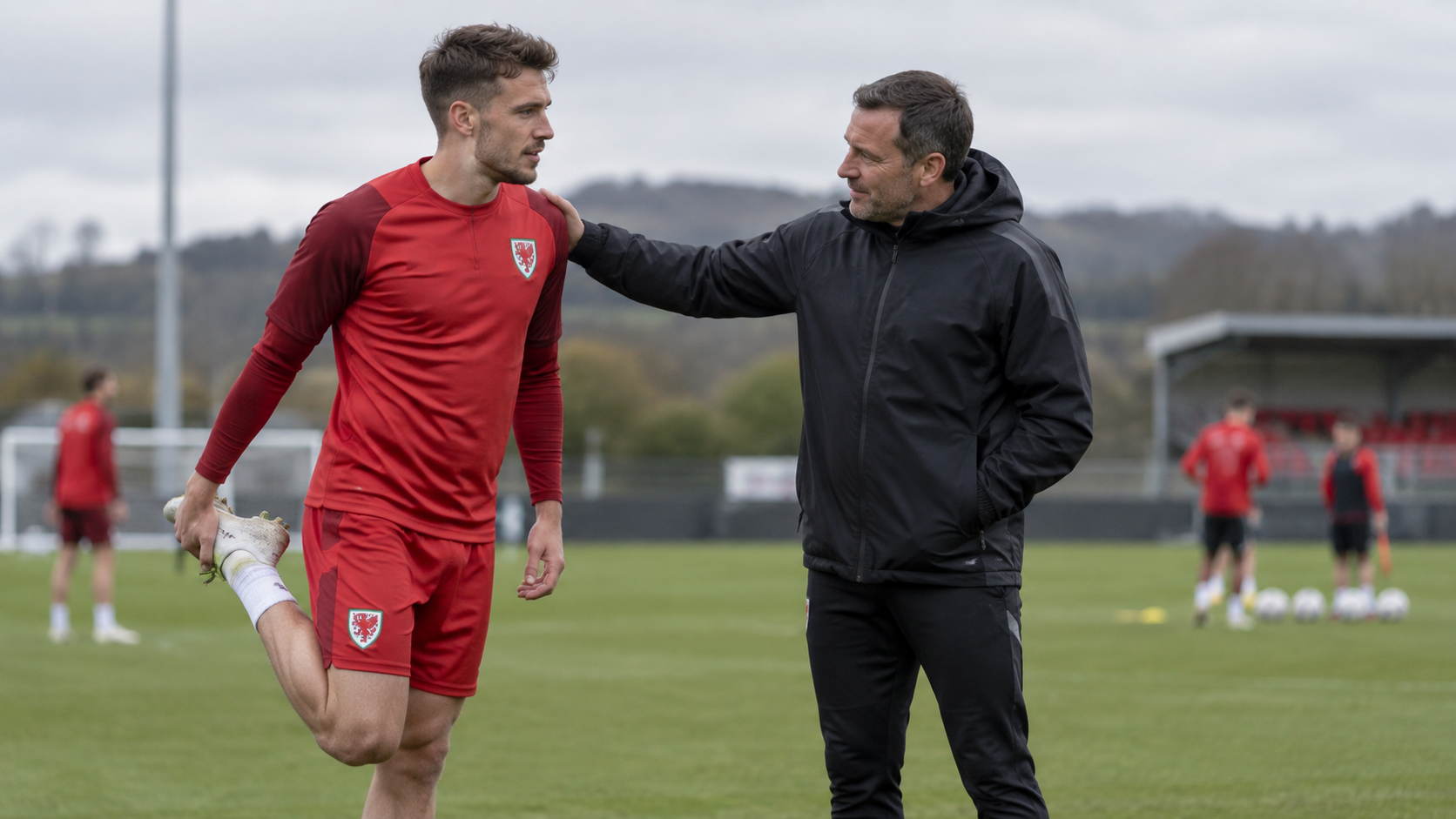 Nations League: Wes Burns credits Craig Bellamy's vital support during injury comeback