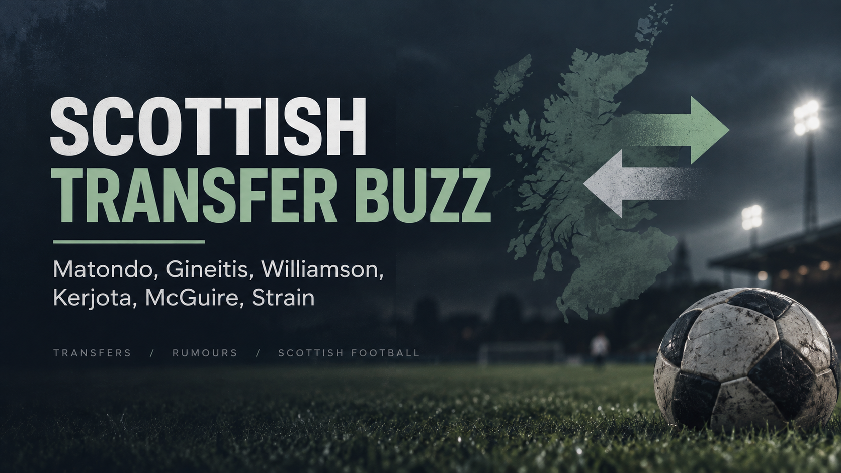 Scottish Transfer Buzz: Matondo, Gineitis, Williamson, Kerjota, McGuire, Strain
