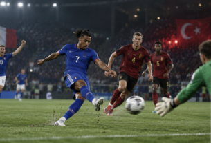 Nations League: Olise’s Late Wonder Goal Lifts France Over Belgium as Italy Thrash Turkey