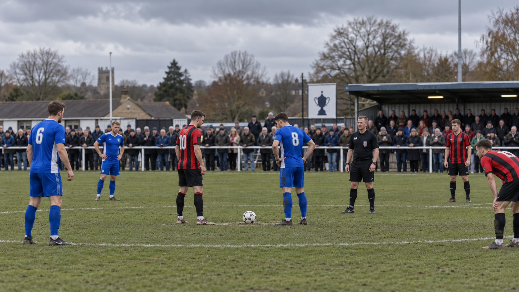 Controversial Mulbarton vs Woodford FA Cup Replay Draws Hundreds