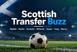Scottish Transfer Buzz: Widdell, Raskin, Dembele, Richards, Keane, Yang, Murray