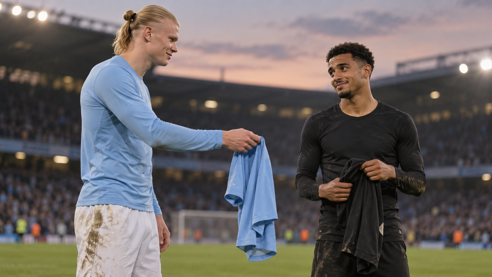 Ben Cabango: Haaland Gave Me His Shirt but Didn't Want Mine