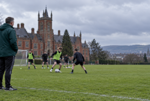Inside Northern Ireland's Football Talent Pipeline as Michael O'Neill Visits Campbell College