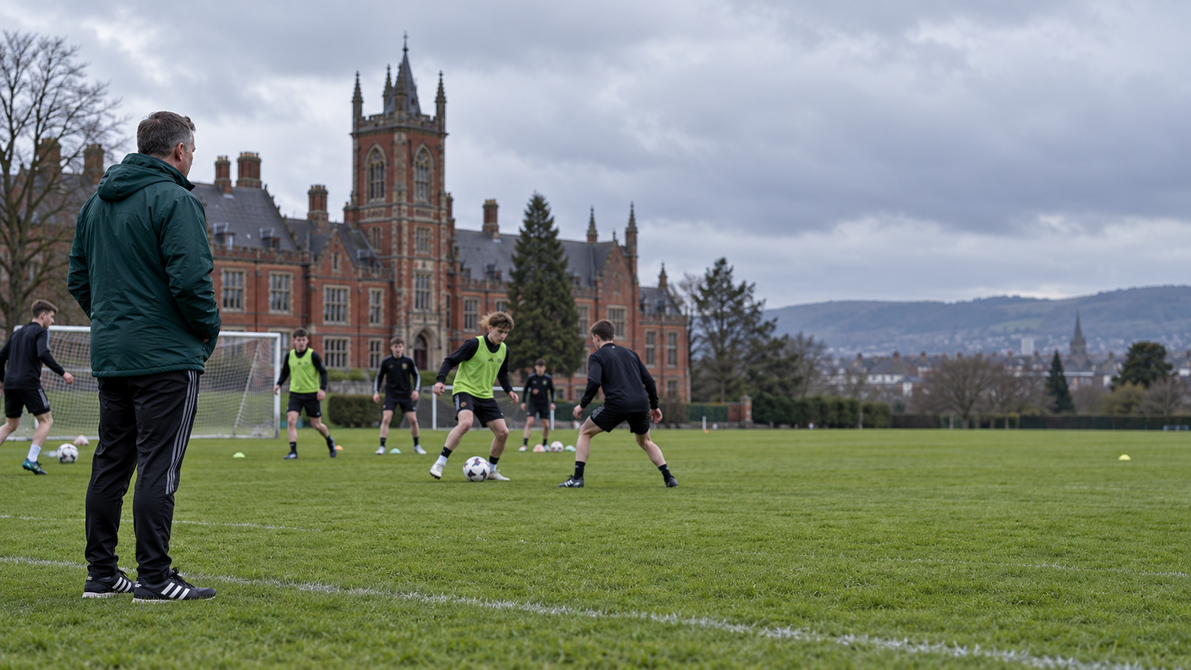 Inside Northern Ireland's Football Talent Pipeline as Michael O'Neill Visits Campbell College