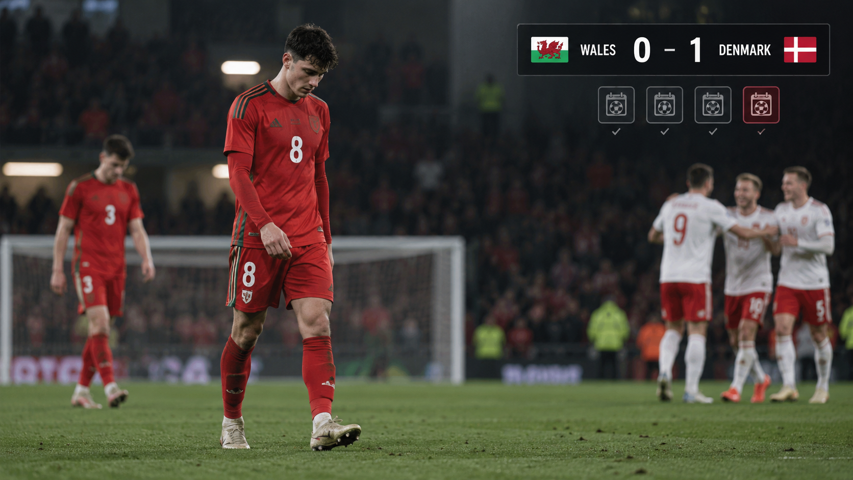 Wales 0-1 Denmark: Craig Bellamy Laments Grueling Four-Match Schedule Following Nations League Defeat