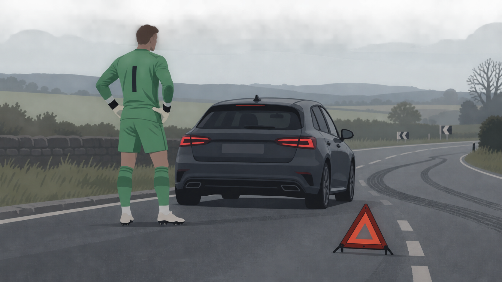 Jordan Pickford of England 'nearly caused an accident' with reckless driving