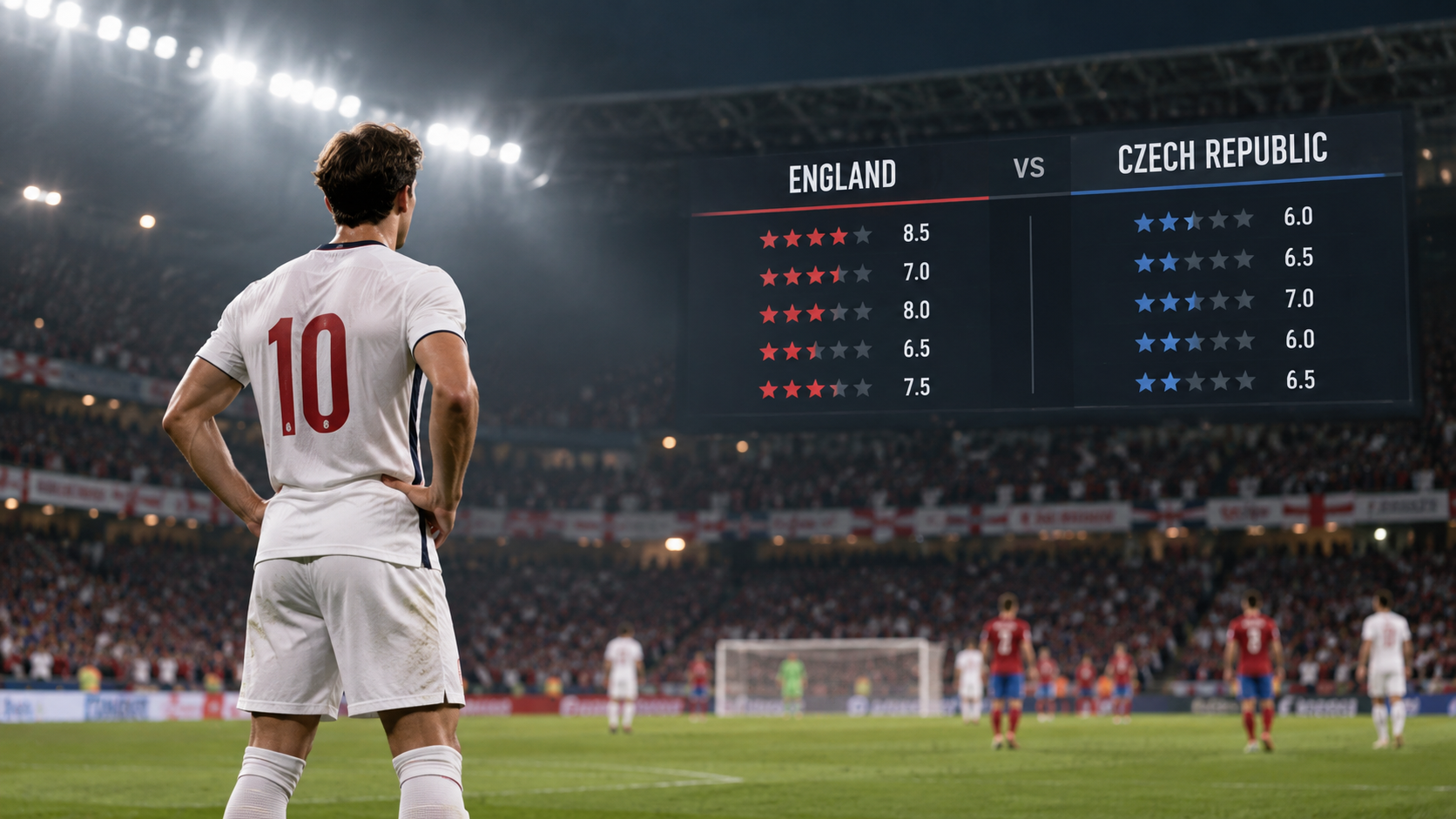 England Player Ratings: How the Three Lions Performed Against the Czech Republic