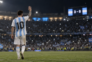 Lionel Messi Says an Emotional Goodbye to Argentina Following 3-0 Victory Over Benin