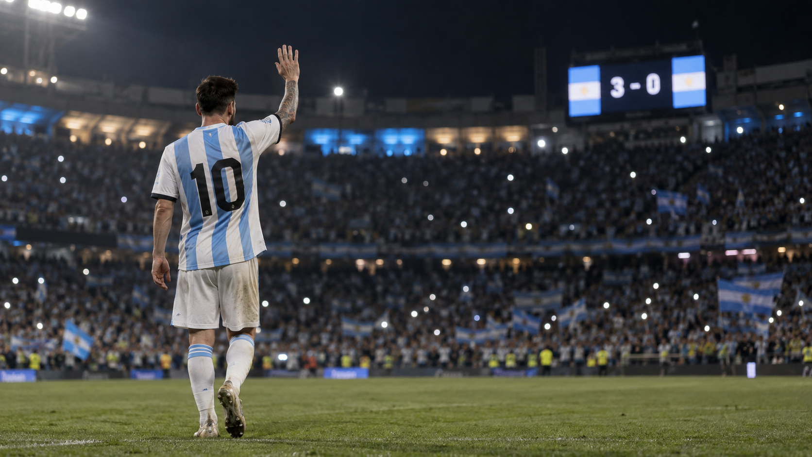 Lionel Messi Says an Emotional Goodbye to Argentina Following 3-0 Victory Over Benin