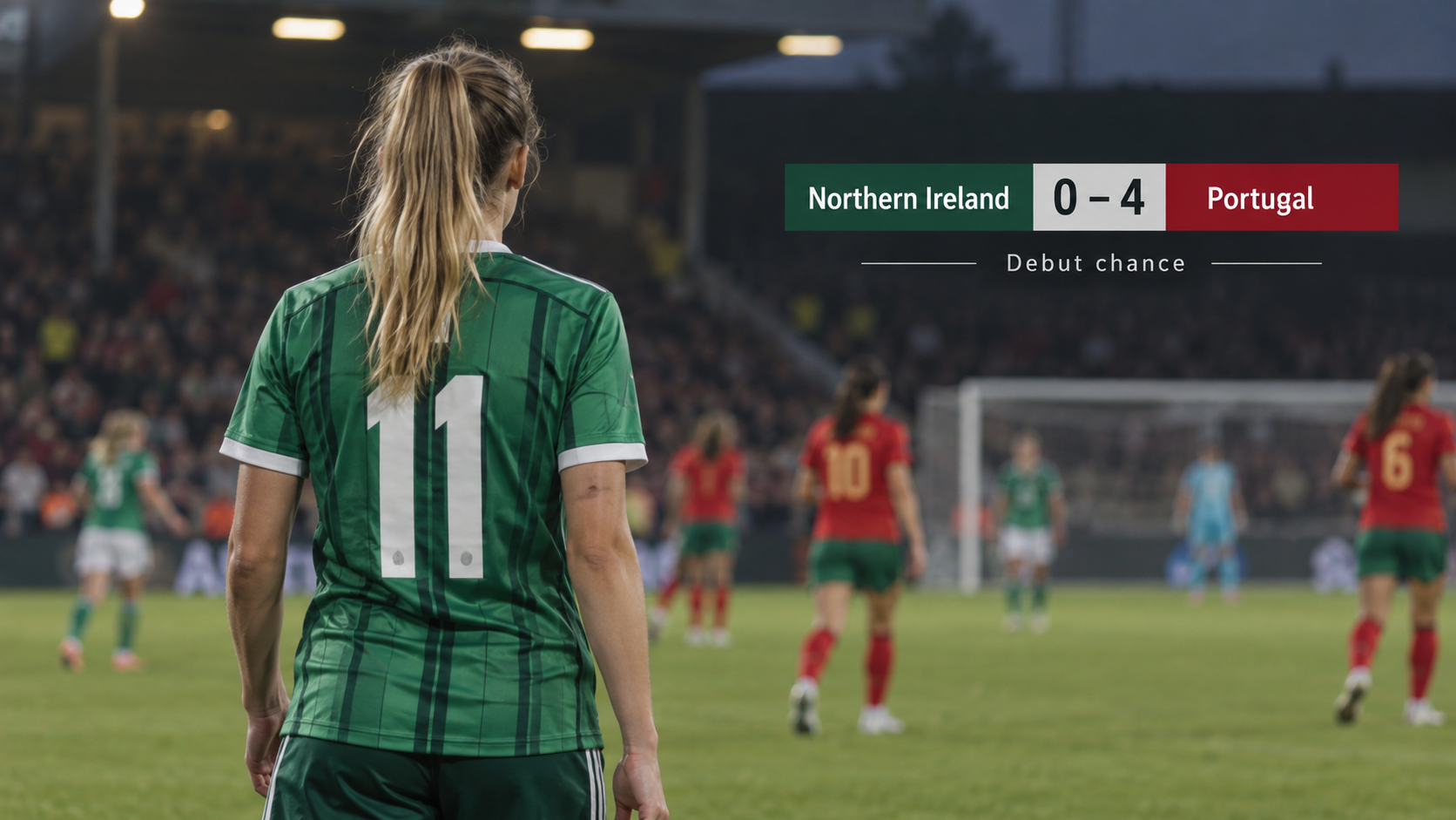 Northern Ireland 0-4 Portugal: Kess Elmore Says NI Debut Was a Chance She Thought Had Gone
