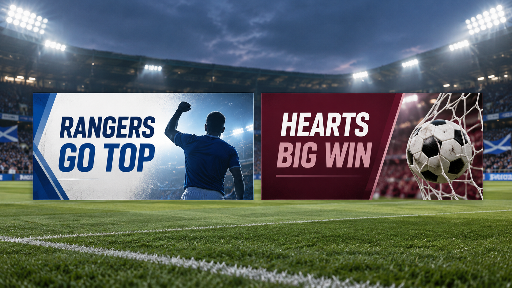 Scottish Premiership: Naderi Sends Rangers Top as Hearts Thrash St Mirren