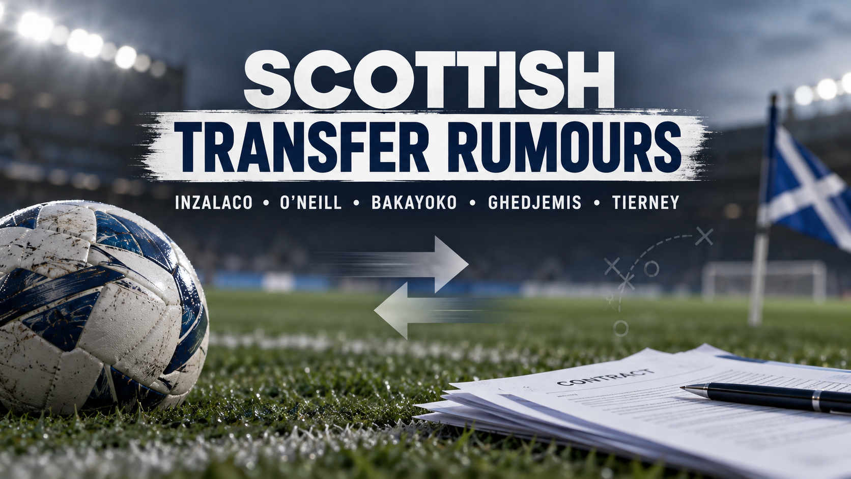Scottish Transfer Rumours: Inzalaco, O'Neill, Bakayoko, Ghedjemis and Tierney