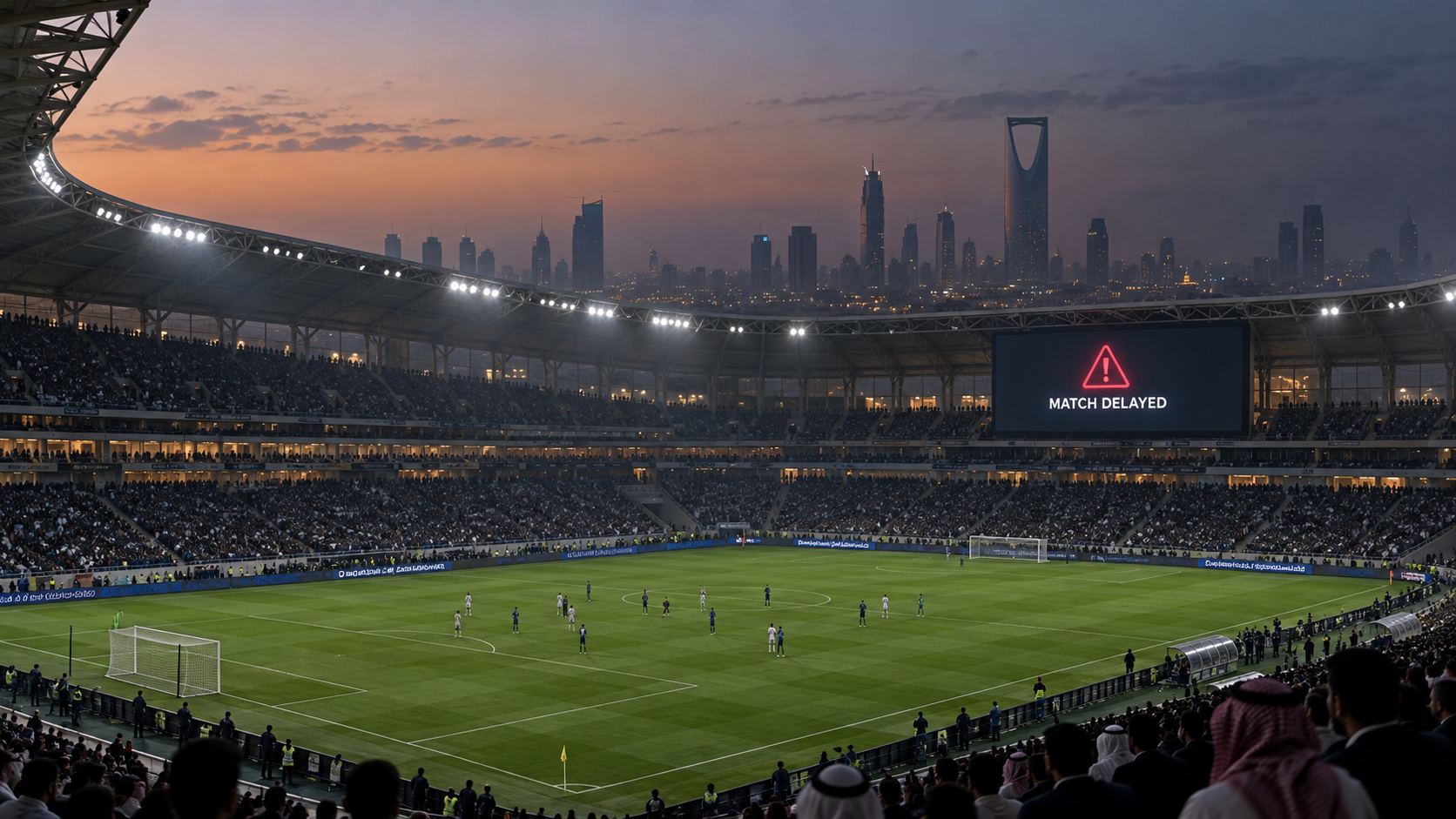 Missile Alert in Riyadh Delays Ronaldo’s Asian Champions League Match | Asian Champions League