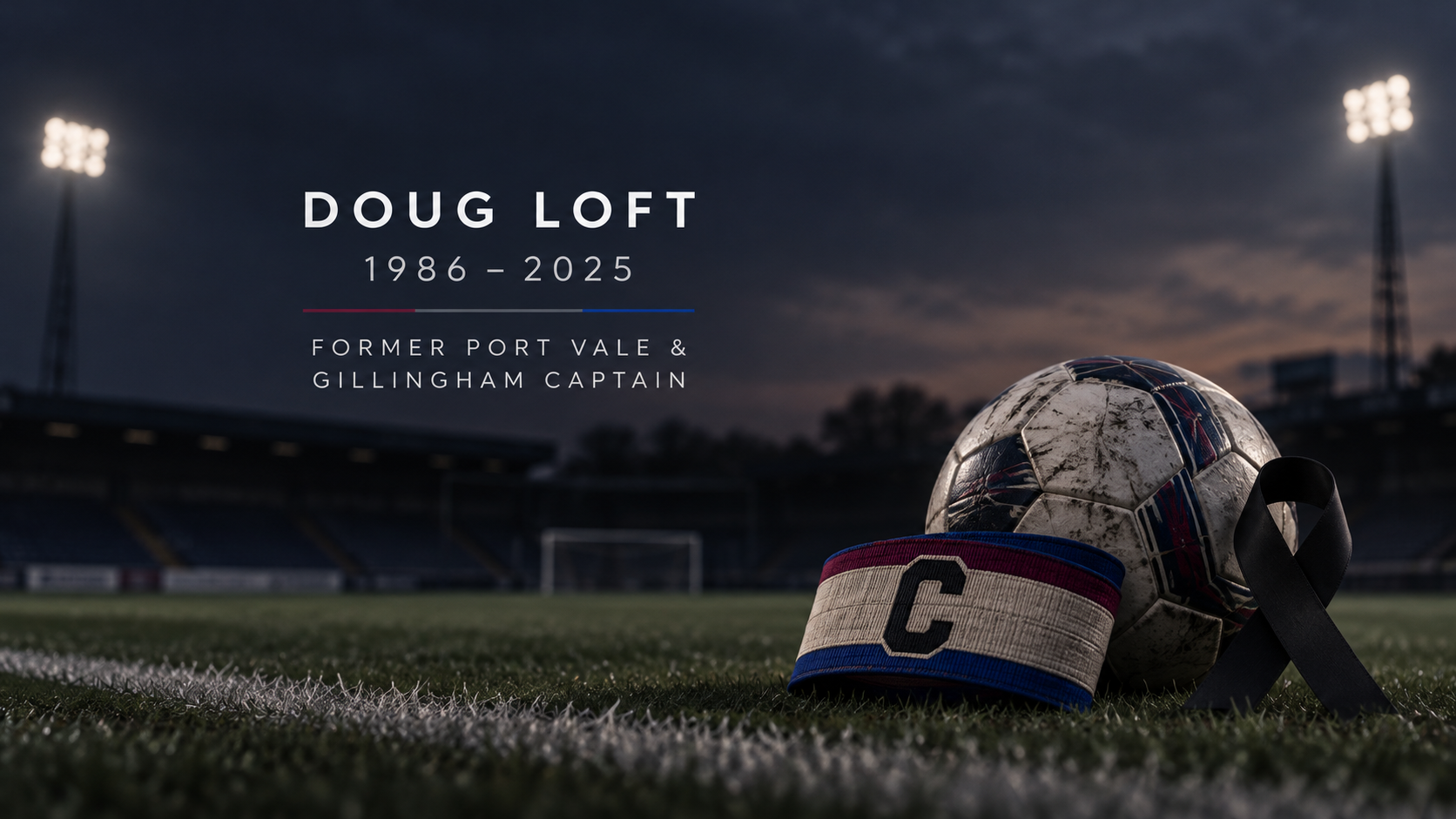 Former Port Vale and Gillingham Captain Doug Loft Dies Aged 39