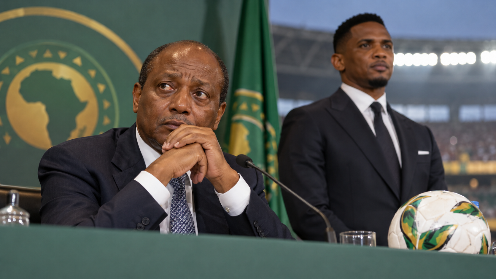 Patrice Motsepe Faces Pressure Over CAF Presidency After AFCON U-Turn as Eto’o Stands Ready
