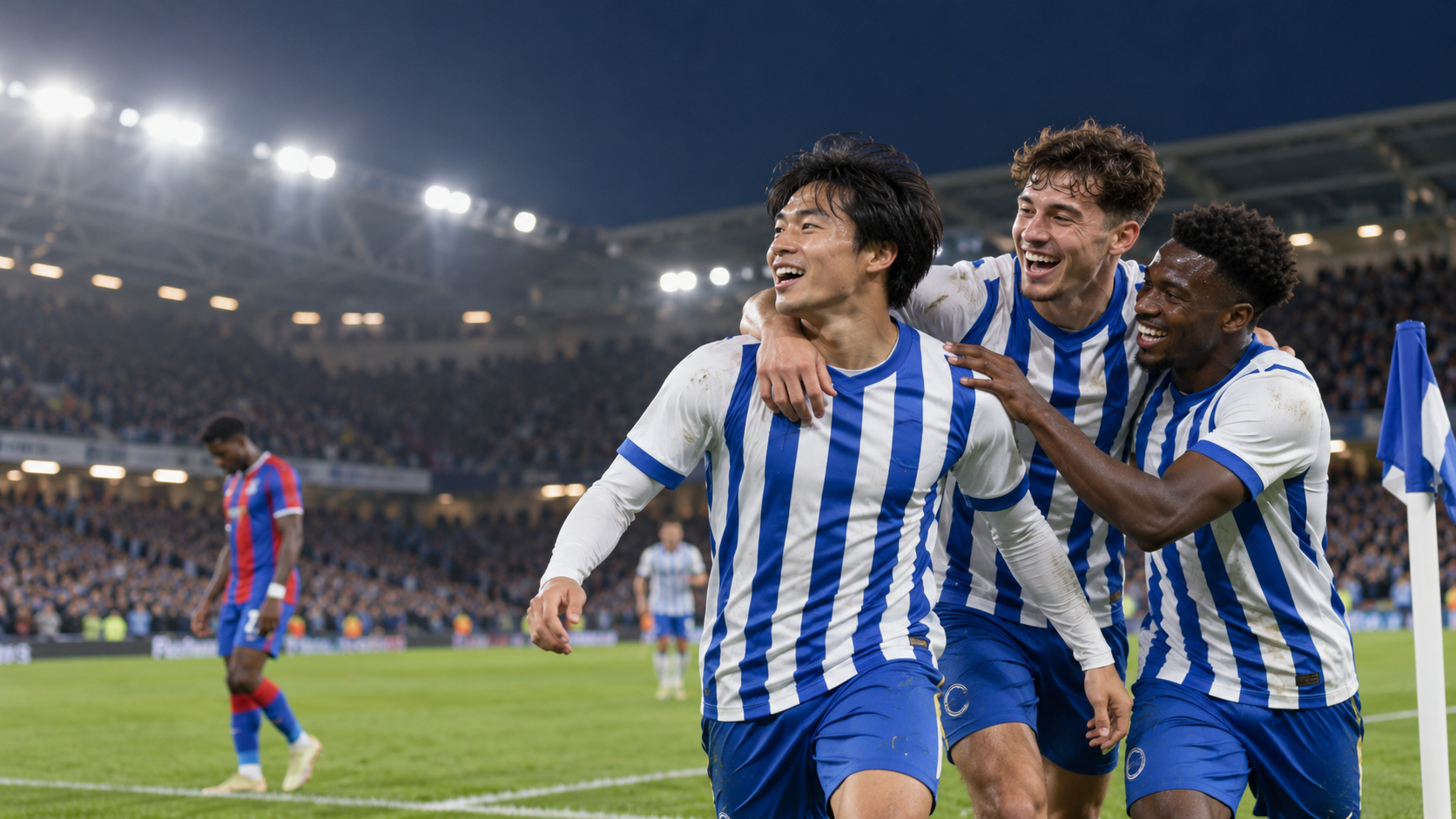 Prolific Brighton Keep Dazzling and Delighting with Palace Rout