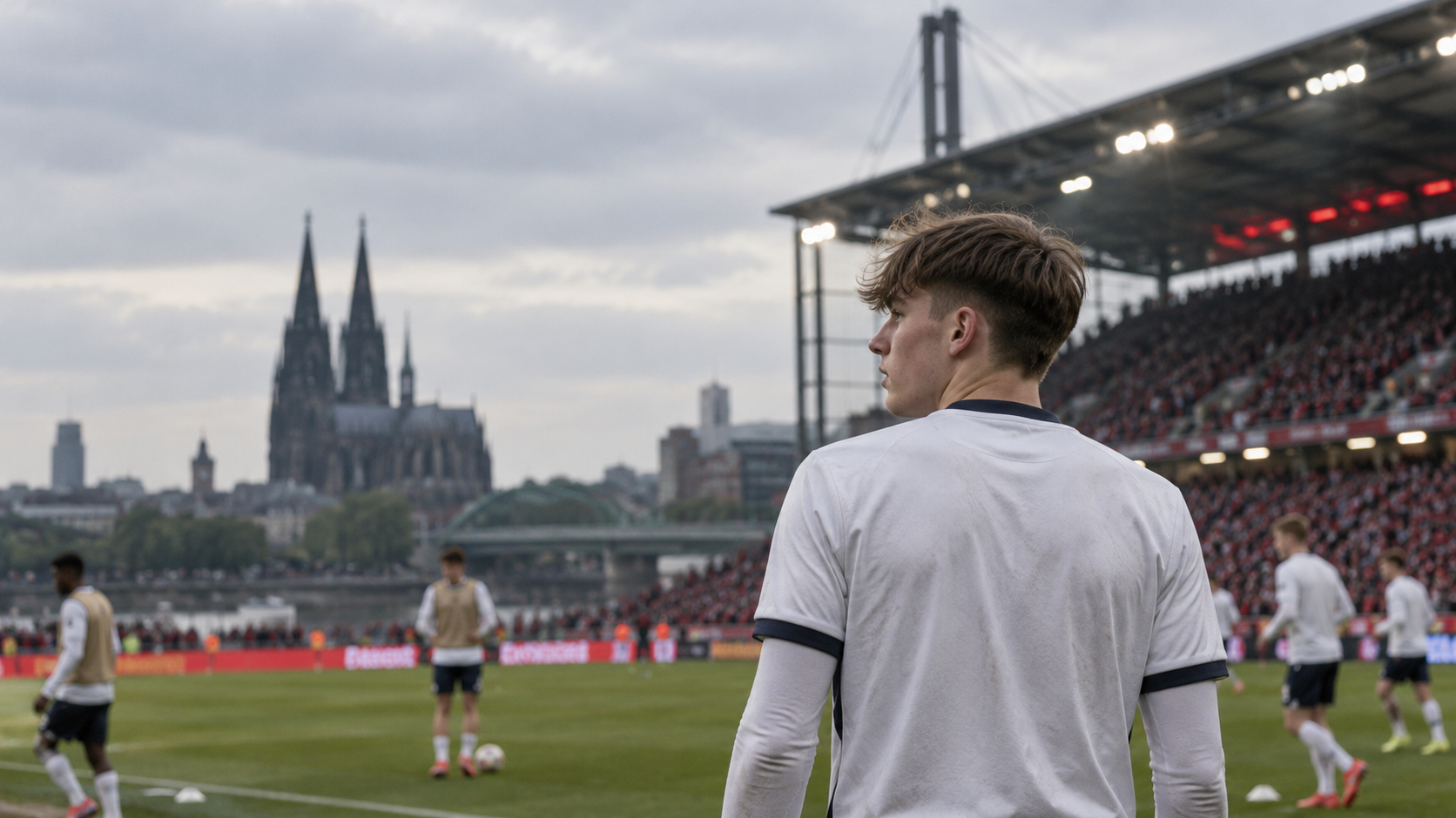 European Leagues - Mikey Moore and the English Youngsters in Cologne