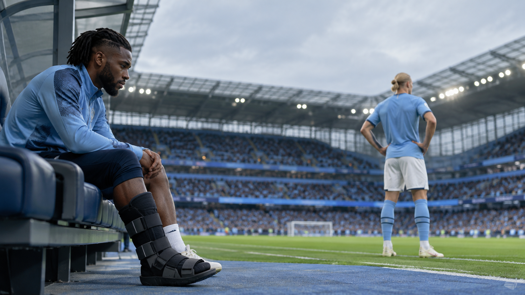 Semenyo’s Eight-Week Injury Layoff Leaves Manchester City Lacking Backup for Haaland | Manchester City