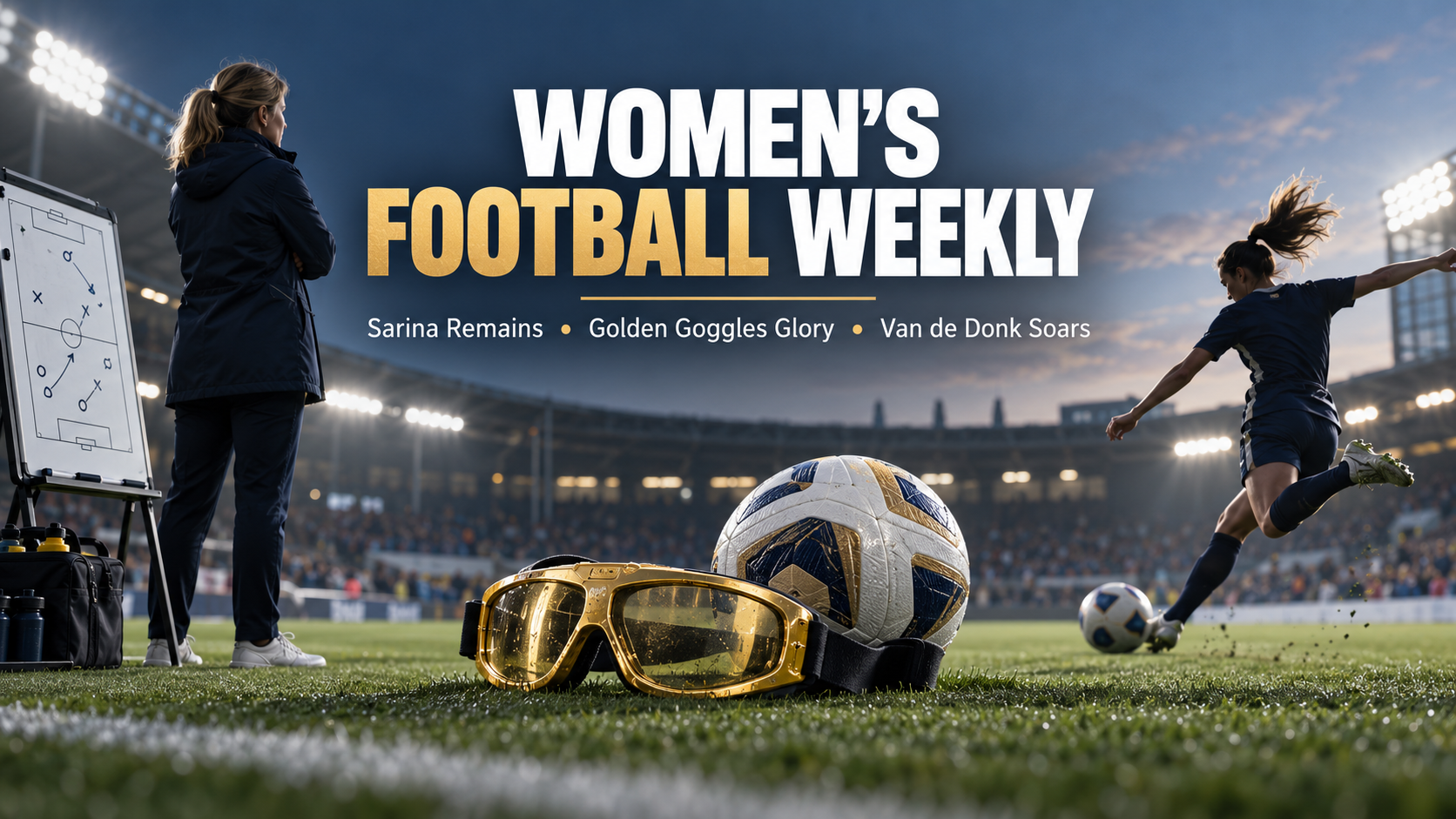 BBC Women's Football Weekly - Sarina Remains, Golden Goggles Glory and Van de Donk Soars